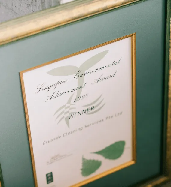 Founded in 1989 — first winner of the Singapore Environmental Achievement Award