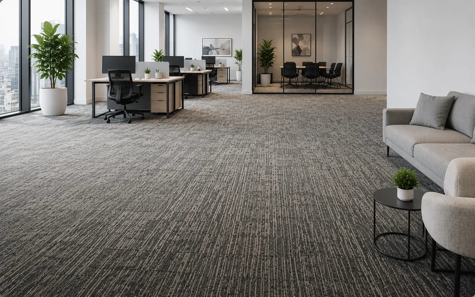 Commercial office interior